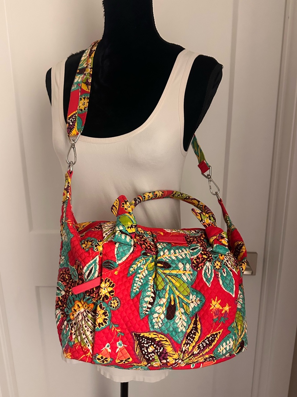 Vera Bradley Hadley Satchel NWT